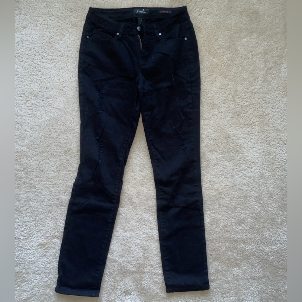 Earl Jeans | Deep Black Skinny Fit Jeans